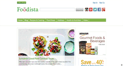Desktop Screenshot of foodista.com
