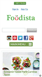 Mobile Screenshot of foodista.com