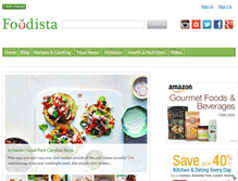 Tablet Screenshot of foodista.com